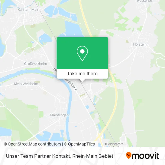Карта Unser Team Partner Kontakt