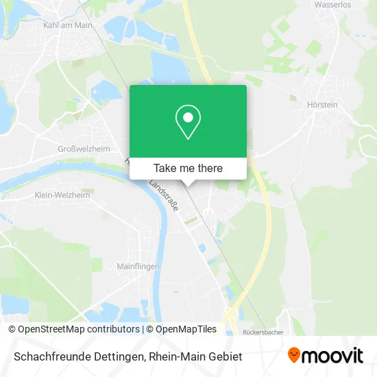 Карта Schachfreunde Dettingen