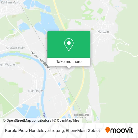 Карта Karola Pietz Handelsvertretung