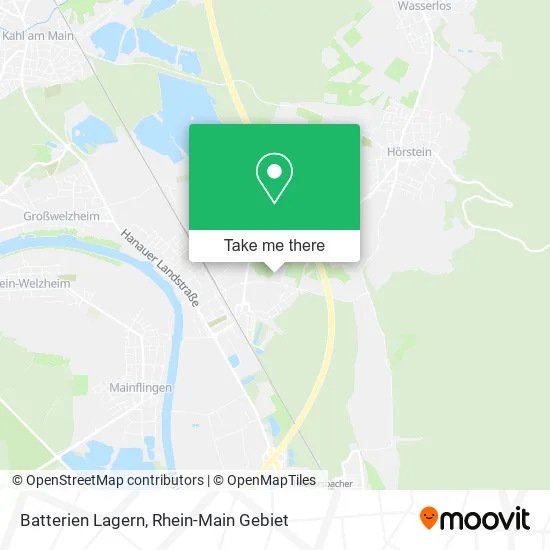 Карта Batterien Lagern