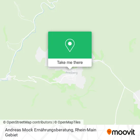 Карта Andreas Mock Ernährungsberatung