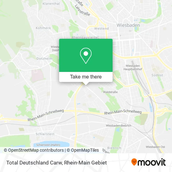 Карта Total Deutschland Carw