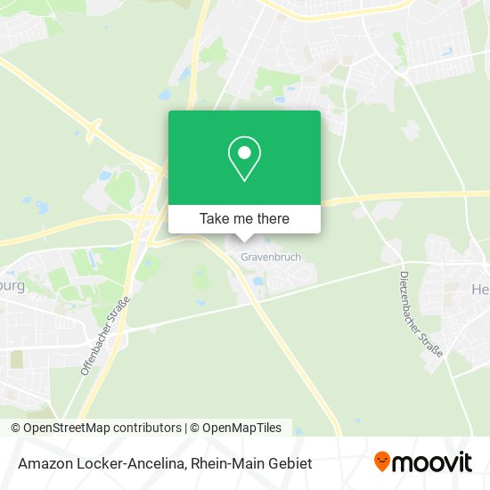 Amazon Locker-Ancelina map