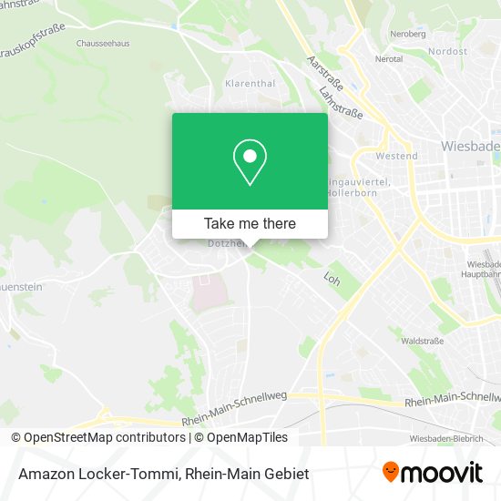 Amazon Locker-Tommi map
