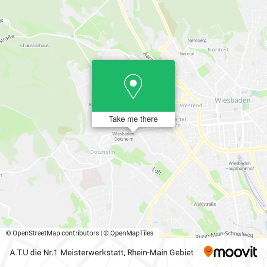 Карта A.T.U die Nr.1 Meisterwerkstatt