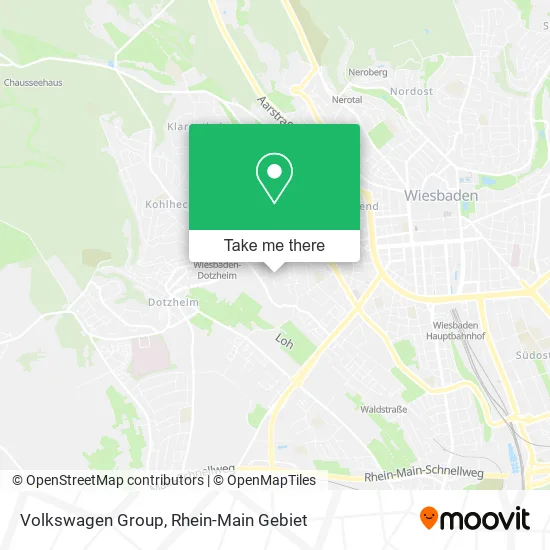Карта Volkswagen Group