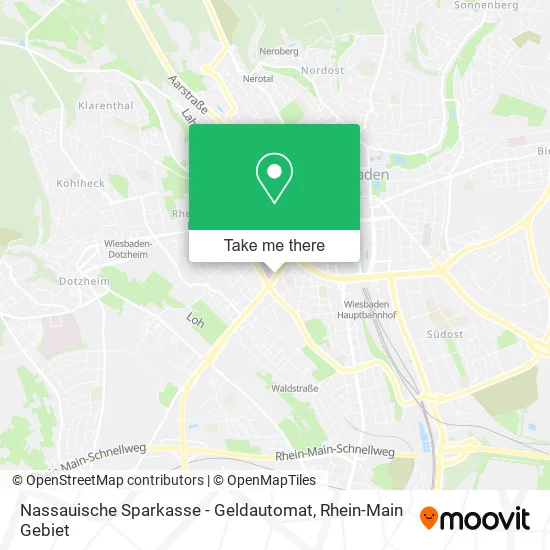 Карта Nassauische Sparkasse - Geldautomat