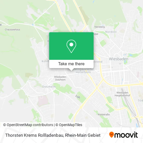 Карта Thorsten Krems Rollladenbau