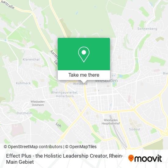 Effect Plus - the Holistic Leadership Creator map