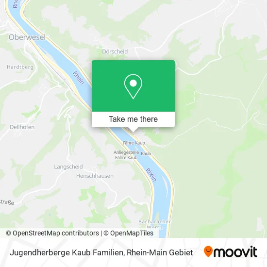 Карта Jugendherberge Kaub Familien