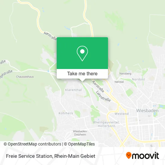 Карта Freie Service Station