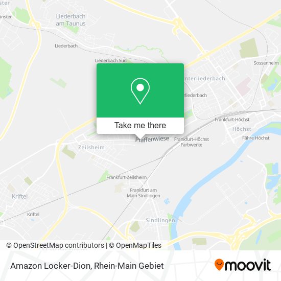 Amazon Locker-Dion map