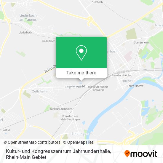 Kultur- und Kongresszentrum Jahrhunderthalle map