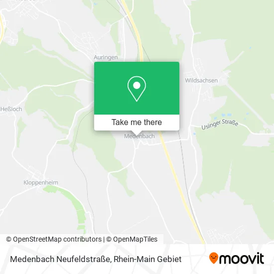 Карта Medenbach Neufeldstraße