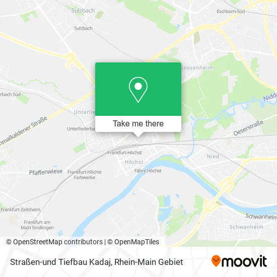 Карта Straßen-und Tiefbau Kadaj