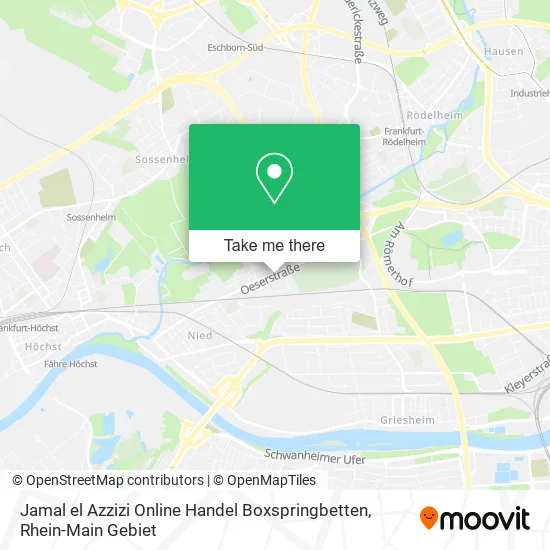 Карта Jamal el Azzizi Online Handel Boxspringbetten