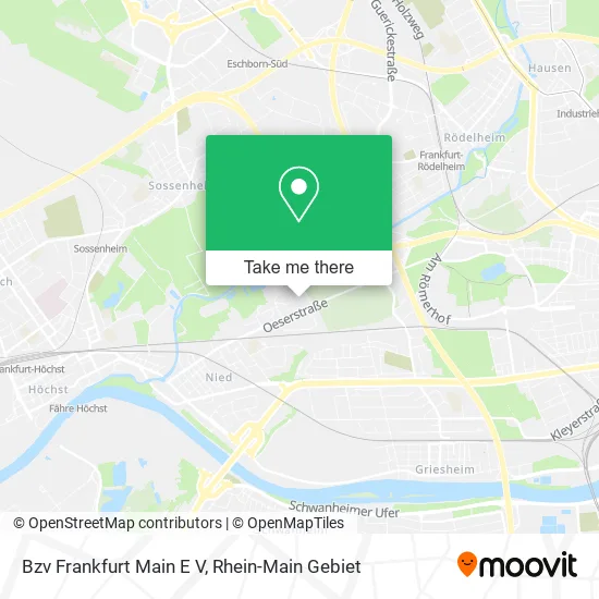 Карта Bzv Frankfurt Main E V