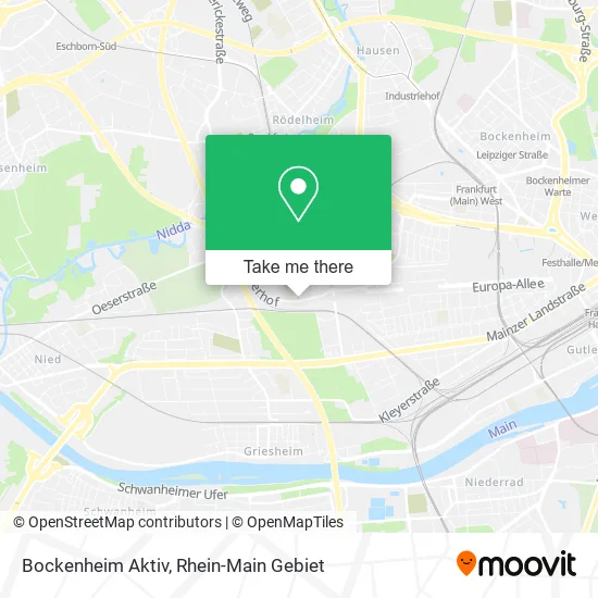 Карта Bockenheim Aktiv