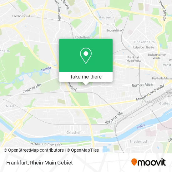 Карта Frankfurt