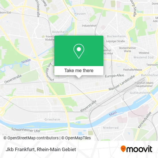 Карта Jkb Frankfurt