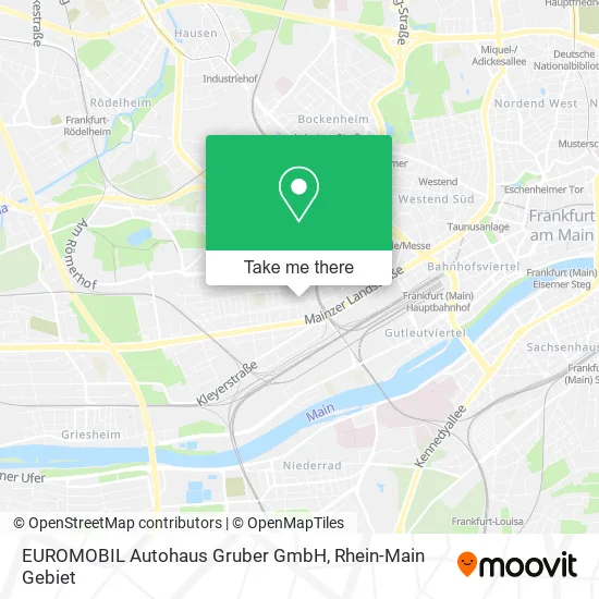Карта EUROMOBIL Autohaus Gruber GmbH