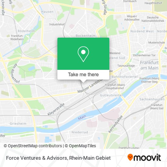 Карта Force Ventures & Advisors