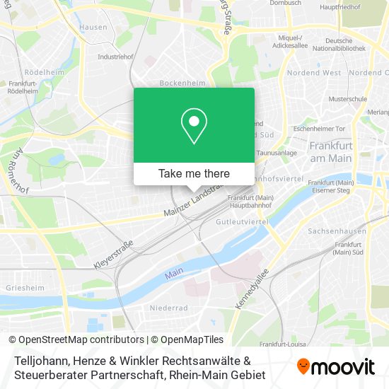 Telljohann, Henze & Winkler Rechtsanwälte & Steuerberater Partnerschaft map