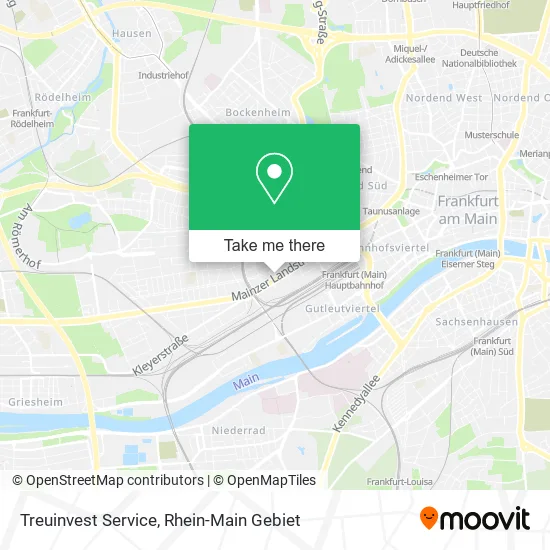 Карта Treuinvest Service