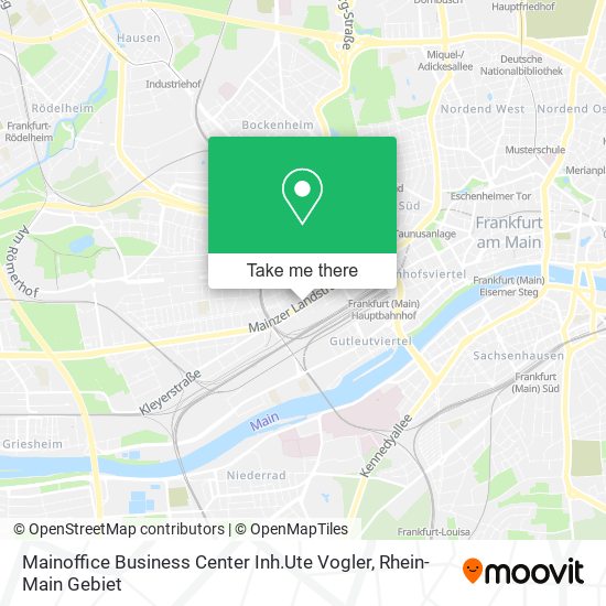 Карта Mainoffice Business Center Inh.Ute Vogler