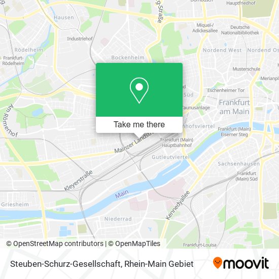 Steuben-Schurz-Gesellschaft map