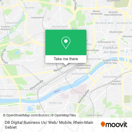 Карта DB Digital Business Ux/ Web/ Mobile