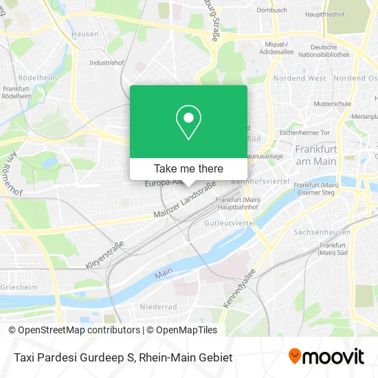 Карта Taxi Pardesi Gurdeep S