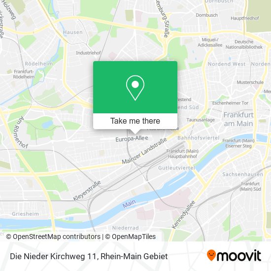 Die Nieder Kirchweg 11 map