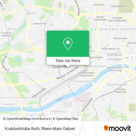 Карта Krabbelstube Ruth