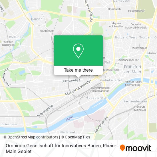 Omnicon Gesellschaft für Innovatives Bauen map