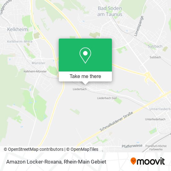Карта Amazon Locker-Roxana