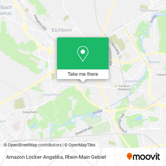 Карта Amazon Locker-Angelika