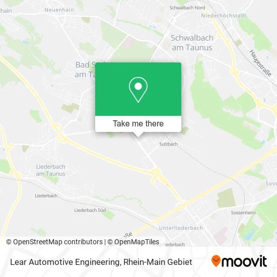 Карта Lear Automotive Engineering