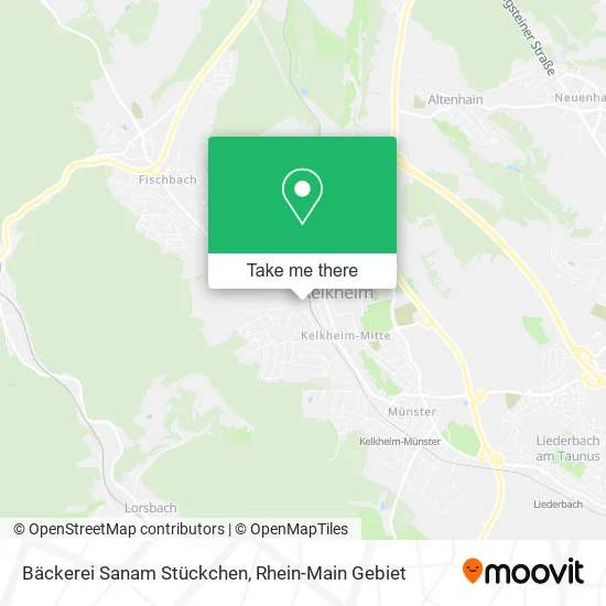 Карта Bäckerei Sanam Stückchen