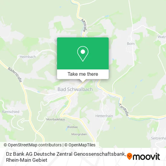 Карта Dz Bank AG Deutsche Zentral Genossenschaftsbank