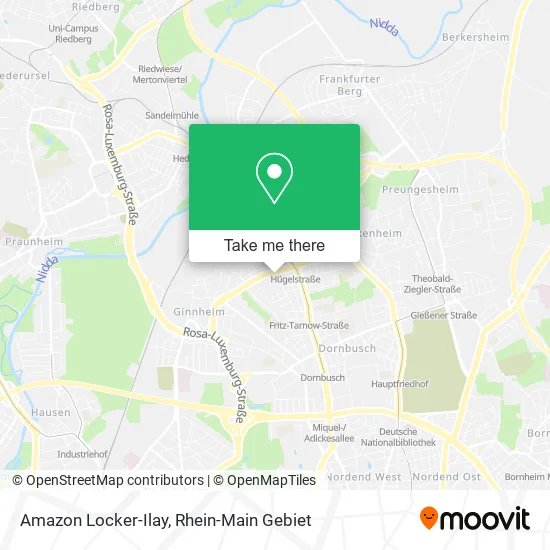 Карта Amazon Locker-Ilay