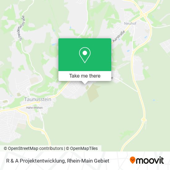 R & A Projektentwicklung map