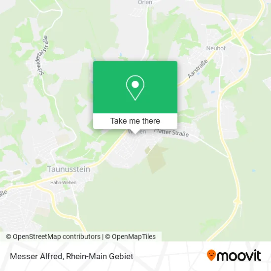 Карта Messer Alfred