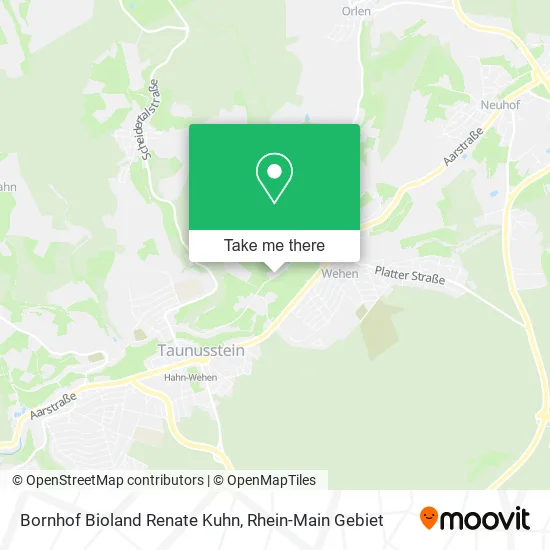 Карта Bornhof Bioland Renate Kuhn