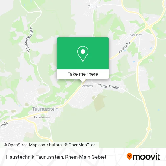 Карта Haustechnik Taunusstein