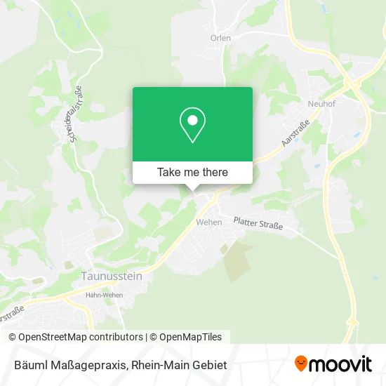 Bäuml Maßagepraxis map