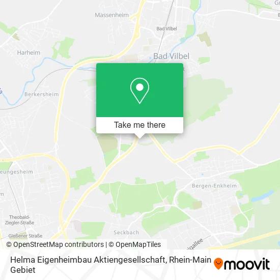 Карта Helma Eigenheimbau Aktiengesellschaft