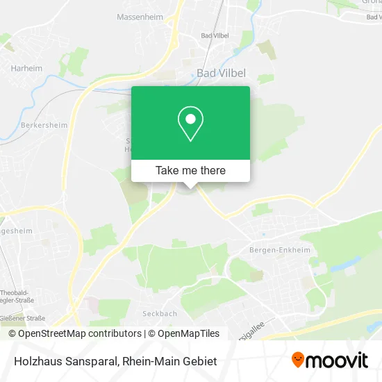 Карта Holzhaus Sansparal