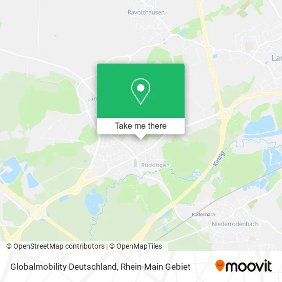 Карта Globalmobility Deutschland