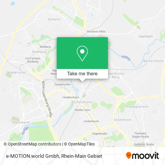 Карта e-MOTION.world Gmbh